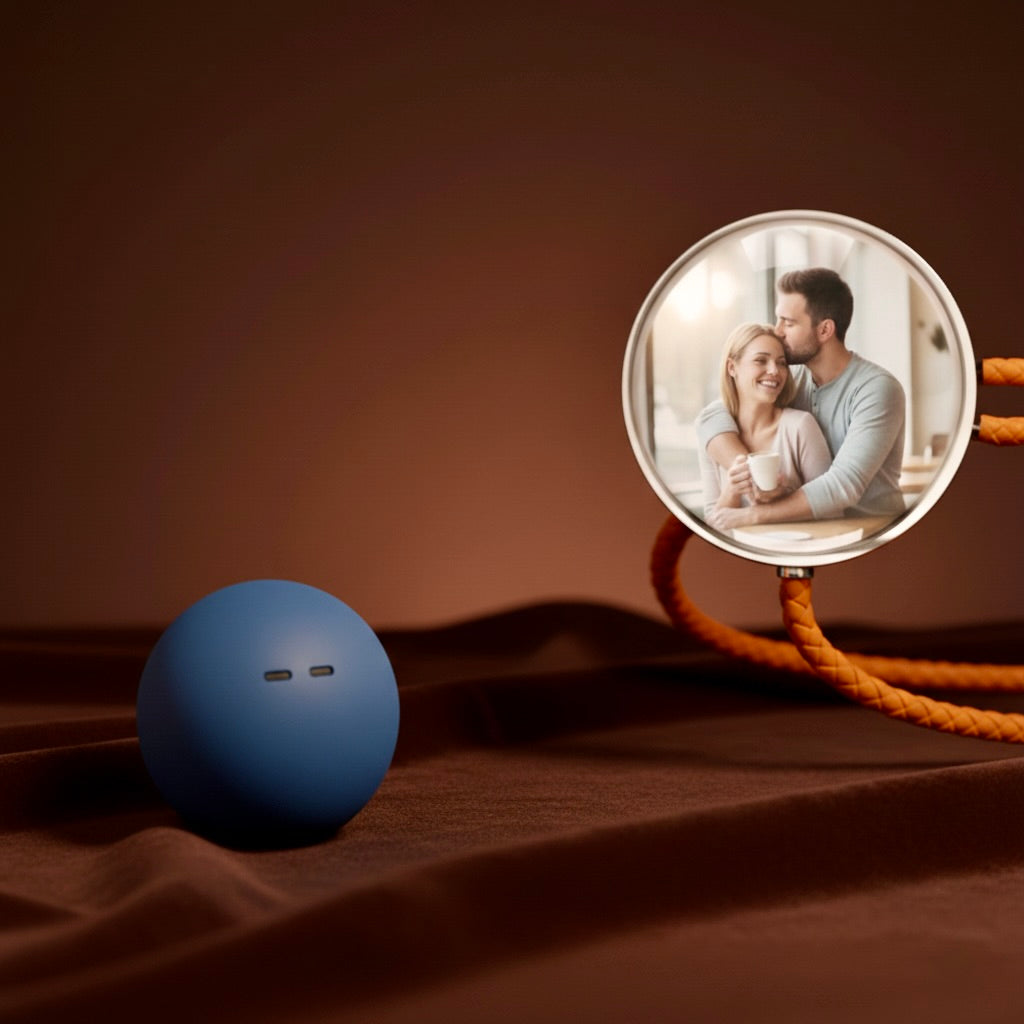 3D Video Crystal Ball DIY Memory Art Glass Ball Lamp Spherical Pixel Display 2.7Inchs Screen 4GB Videos Player for Gift